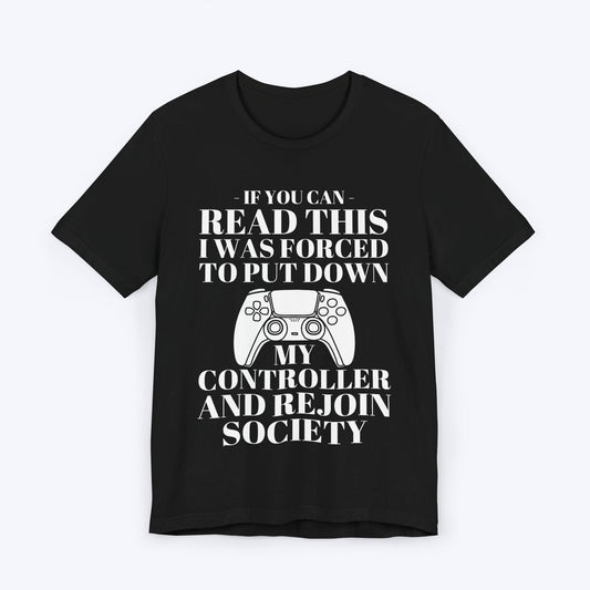 T-Shirt Black / S Society Demanded My Return T-shirt