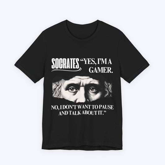 T-Shirt Black / S SOCRATES (Yes, I'm A Gamer) T-shirt