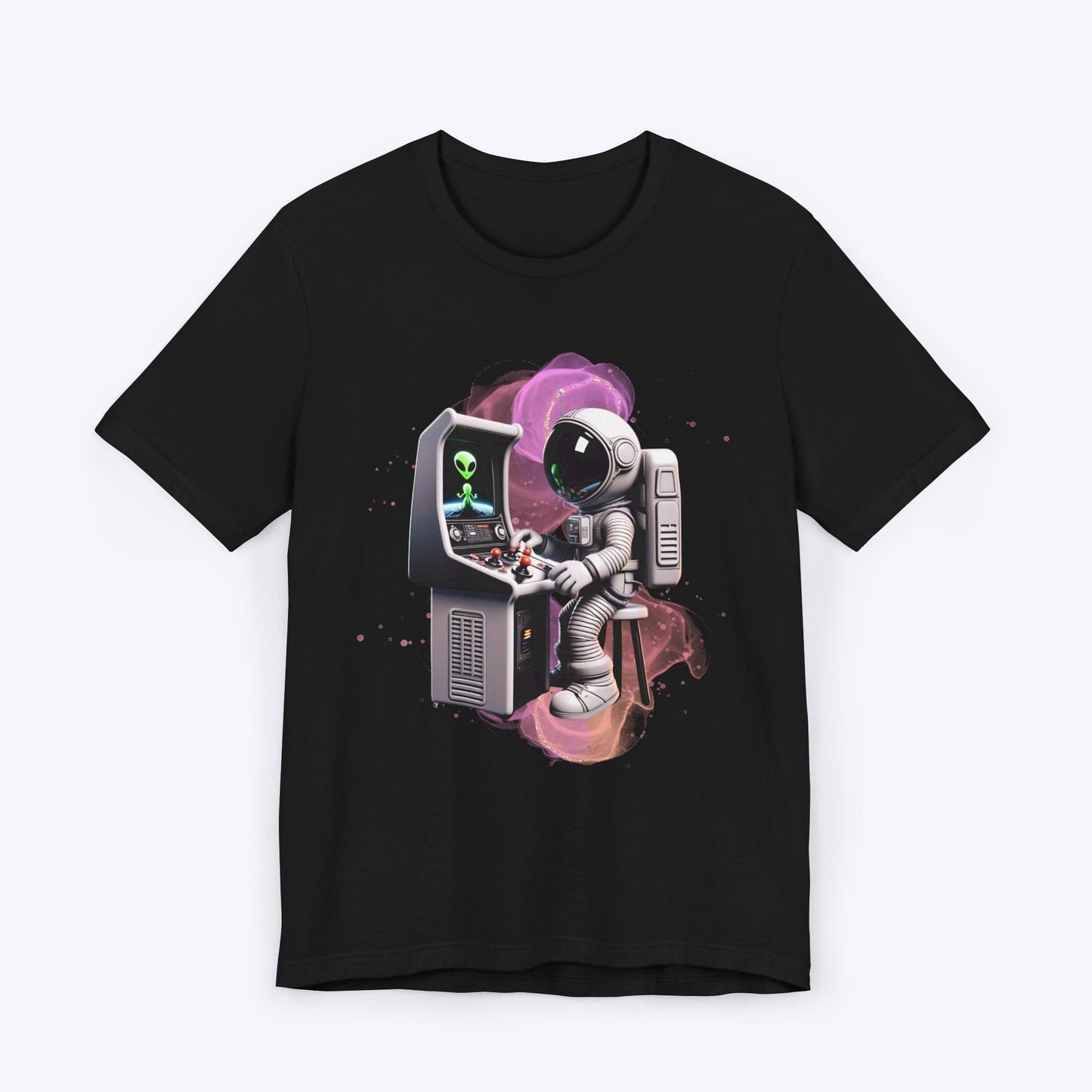 T-Shirt Black / S Space Invaders: Astronaut Edition T-shirt