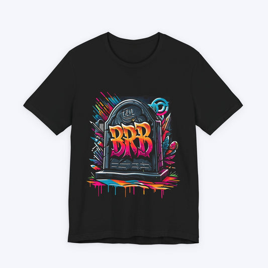 T-Shirt Black / S Spray Painted Siesta: BRB Tombstone T-shirt