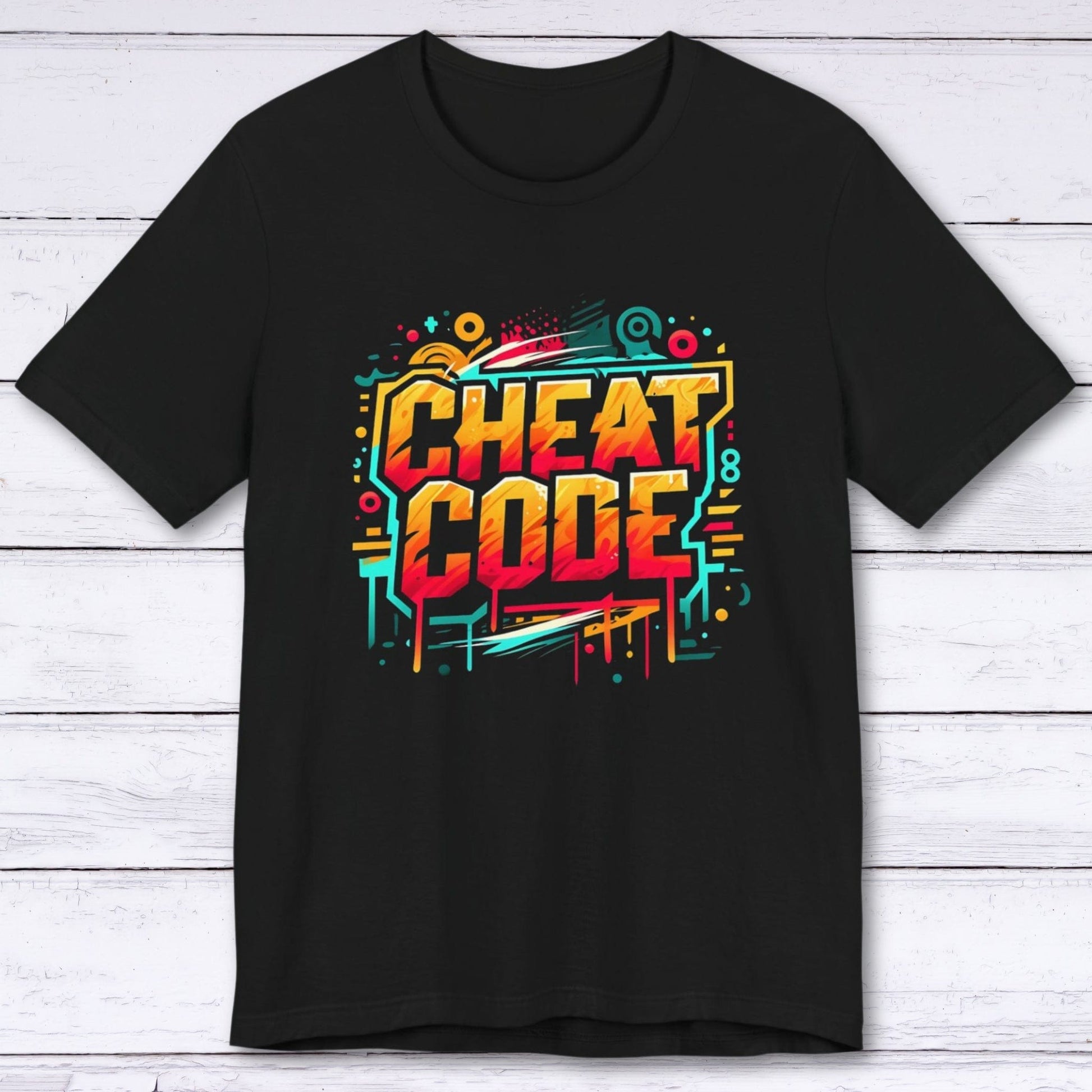 T-Shirt Black / S Spray the Game: Cheat Code Edition t-shirt