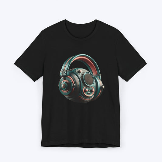 T-Shirt Black / S Steampunk Audiophile T-shirt