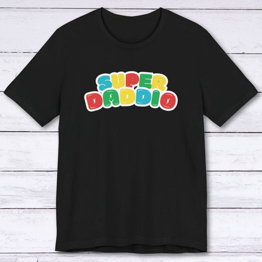 T-Shirt Black / S Super Daddio (Bubbles) T-shirt