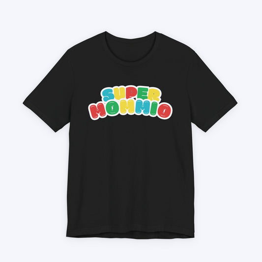 T-Shirt Black / S Super Mommio (Bubbles) T-shirt