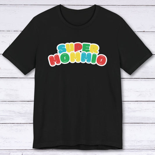 T-Shirt Black / S Super Mommio (Bubbles) T-shirt