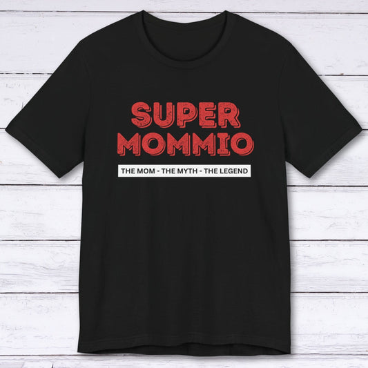 T-Shirt Black / S Super Mommio (Vintage) T-shirt