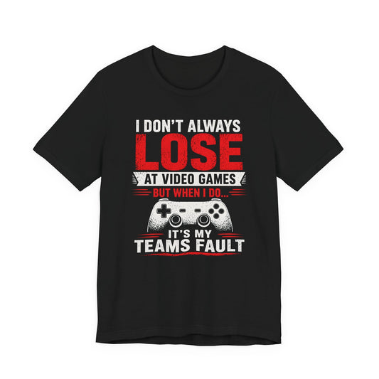 T-Shirt Black / S Team Fault T-shirt