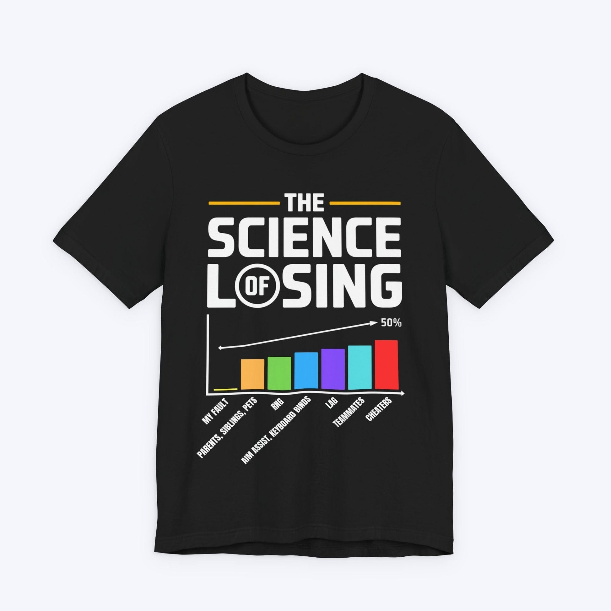 T-Shirt Black / S The Science of Losing T-shirt