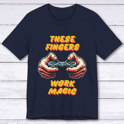 T-Shirt Black / S These Fingers Work Magic T-shirt