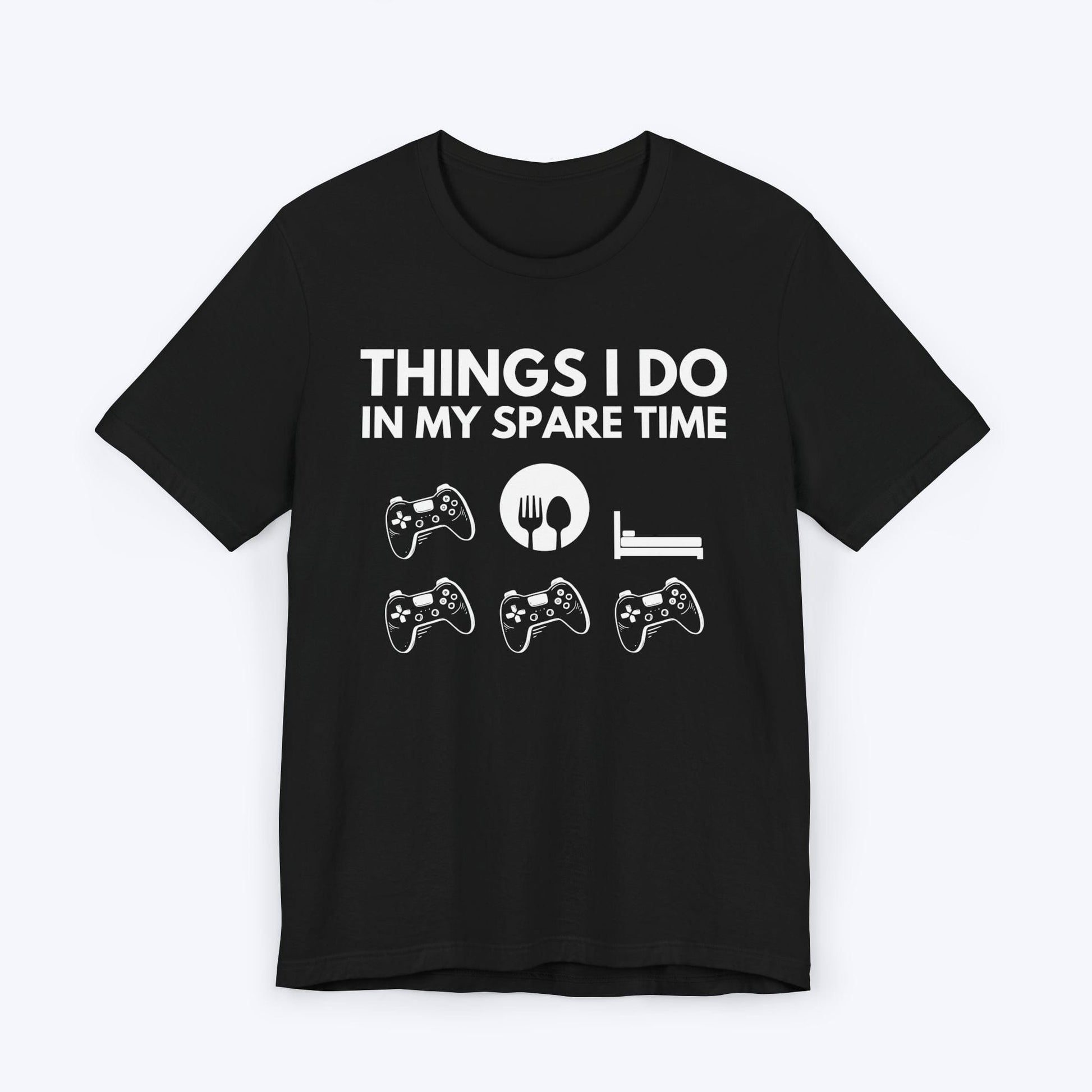 T-Shirt Black / S Things I Do In My Spare Time T-shirt