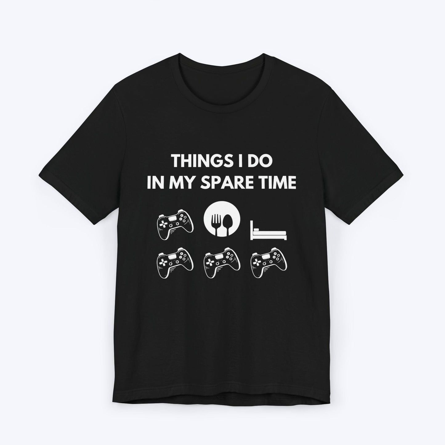 T-Shirt Black / S Things I Do In My Spare Time T-shirt