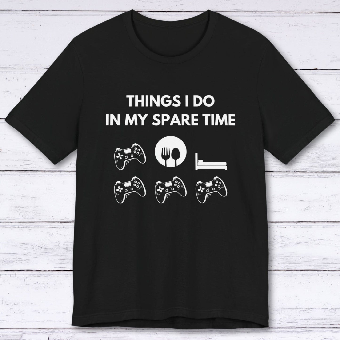 T-Shirt Black / S Things I Do In My Spare Time T-shirt