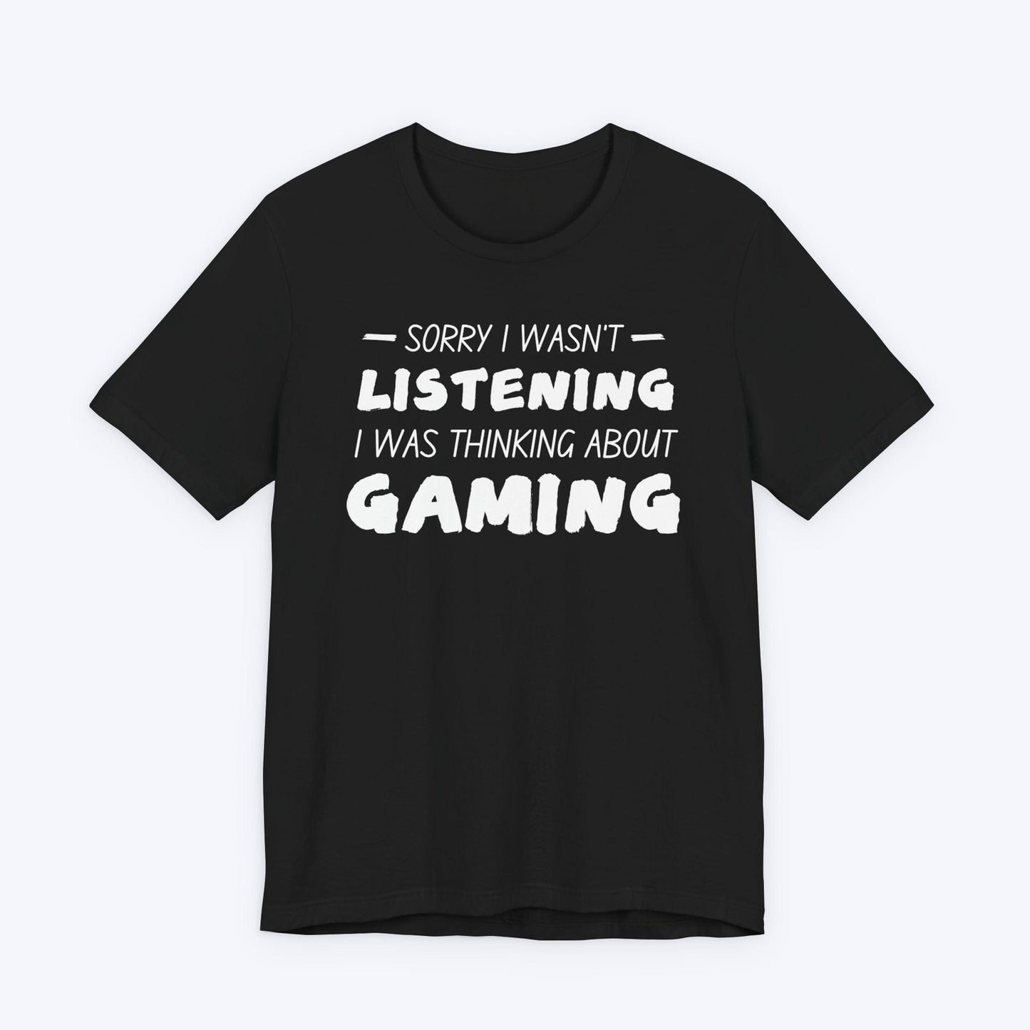 T-Shirt Black / S Thinking About Gaming T-shirt