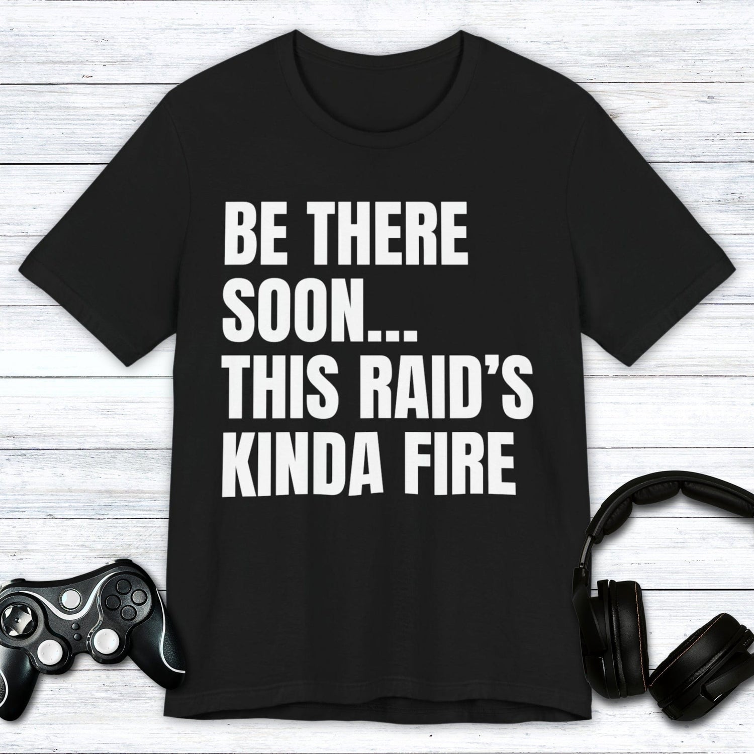 T-Shirt Black / S This Raid's Kinda Fire T-shirt