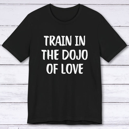 T-Shirt Black / S Train In The Dojo Of Love T-shirt