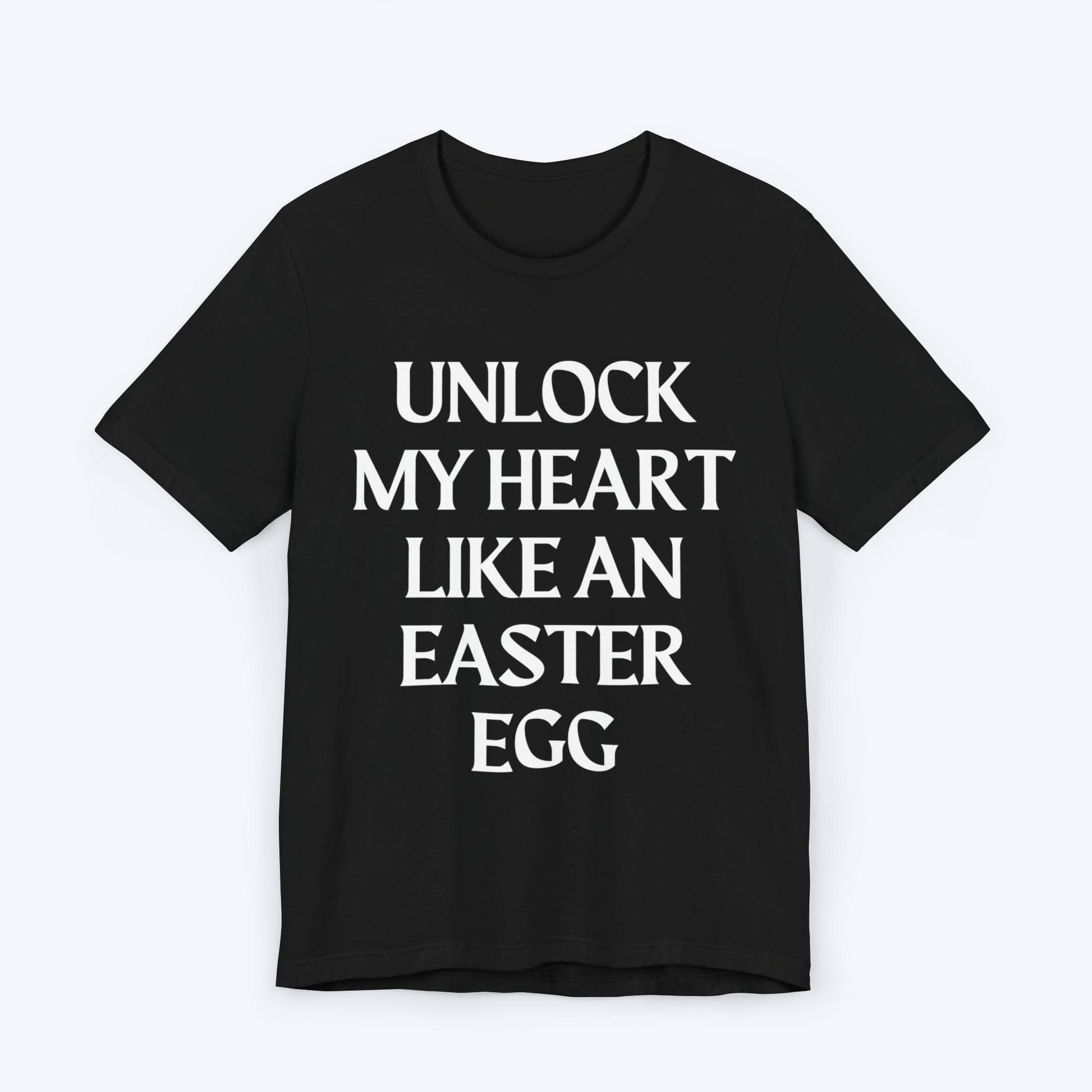 T-Shirt Black / S Unlock My Heart Like An Easter Egg T-shirt