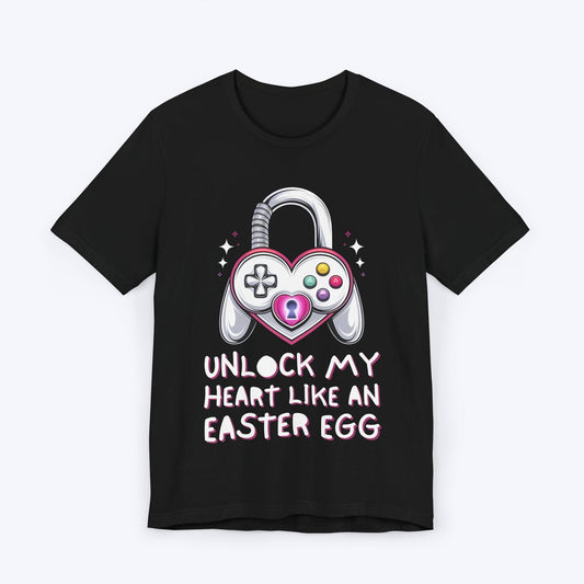 T-Shirt Black / S Unlock My Heart Like An Easter Egg T-shirt