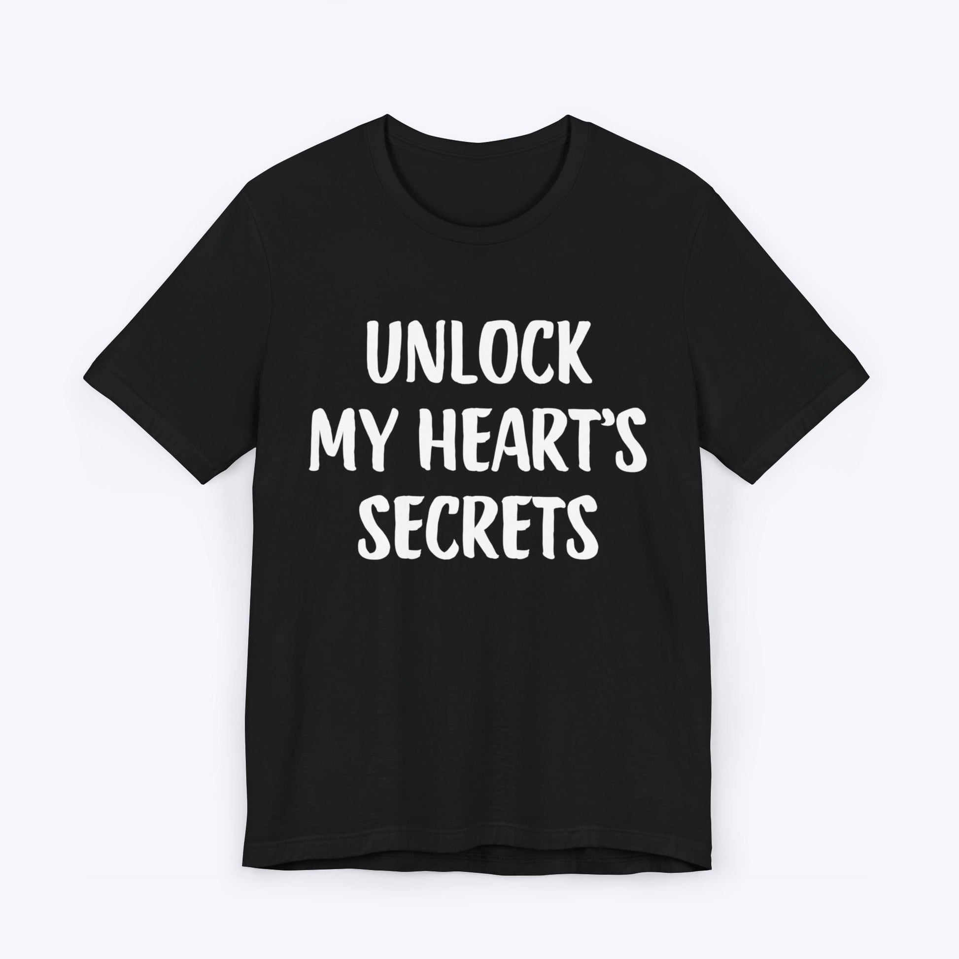 T-Shirt Black / S Unlock My Hearts Secrets T-shirt