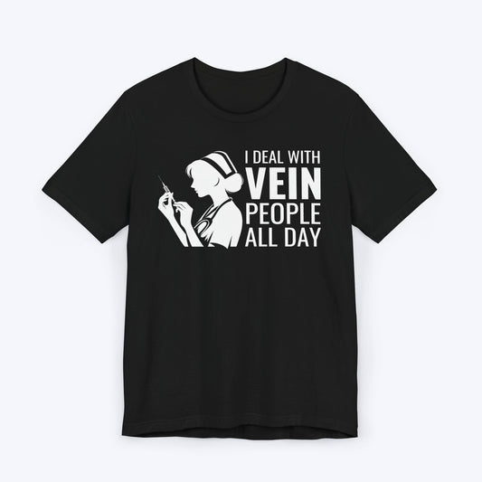 T-Shirt Black / S Vein People T-shirt