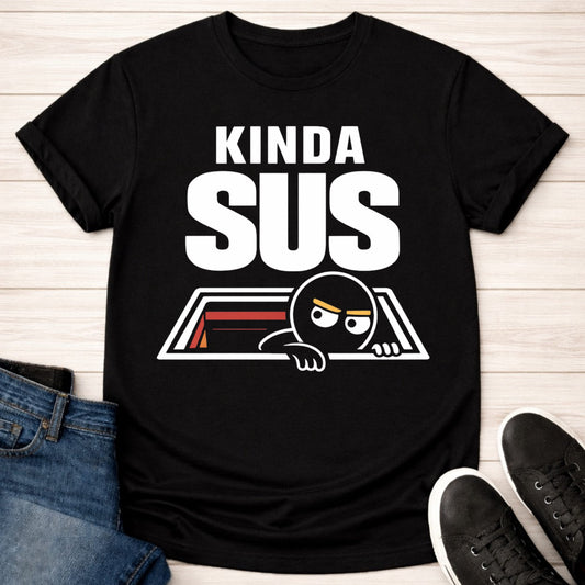 T-Shirt Black / S Vent Sus Peek T-shirt