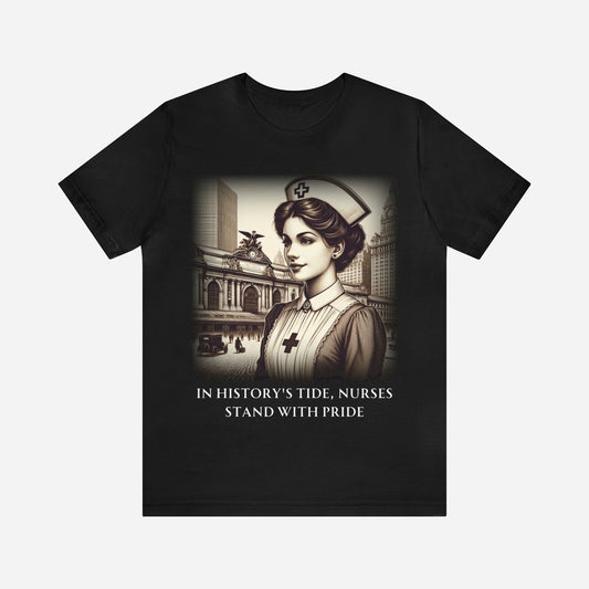 T-Shirt Black / S Vintage City Nurse  Tee