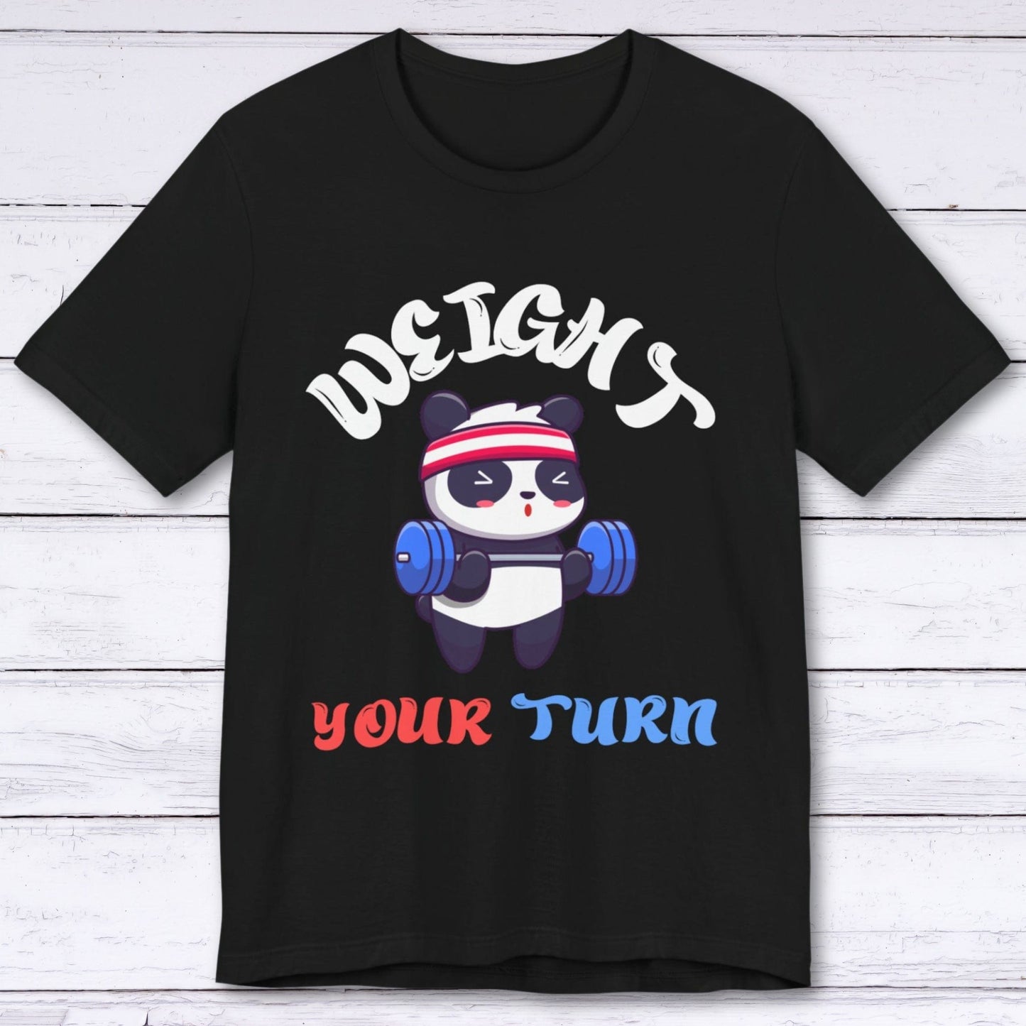 T-Shirt Black / S Weight Your Turn T-shirt