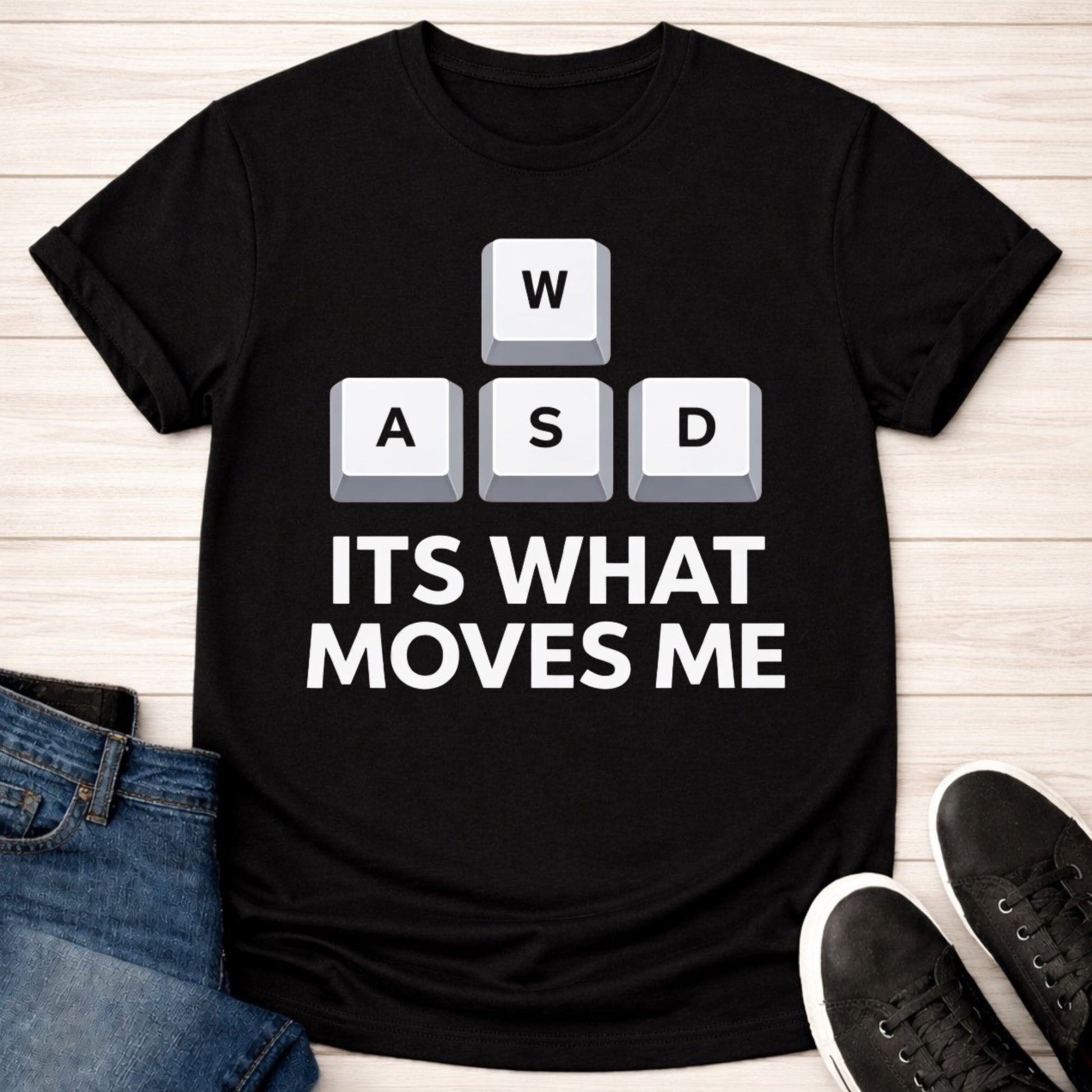T-Shirt Black / S What Moves Me T-shirt