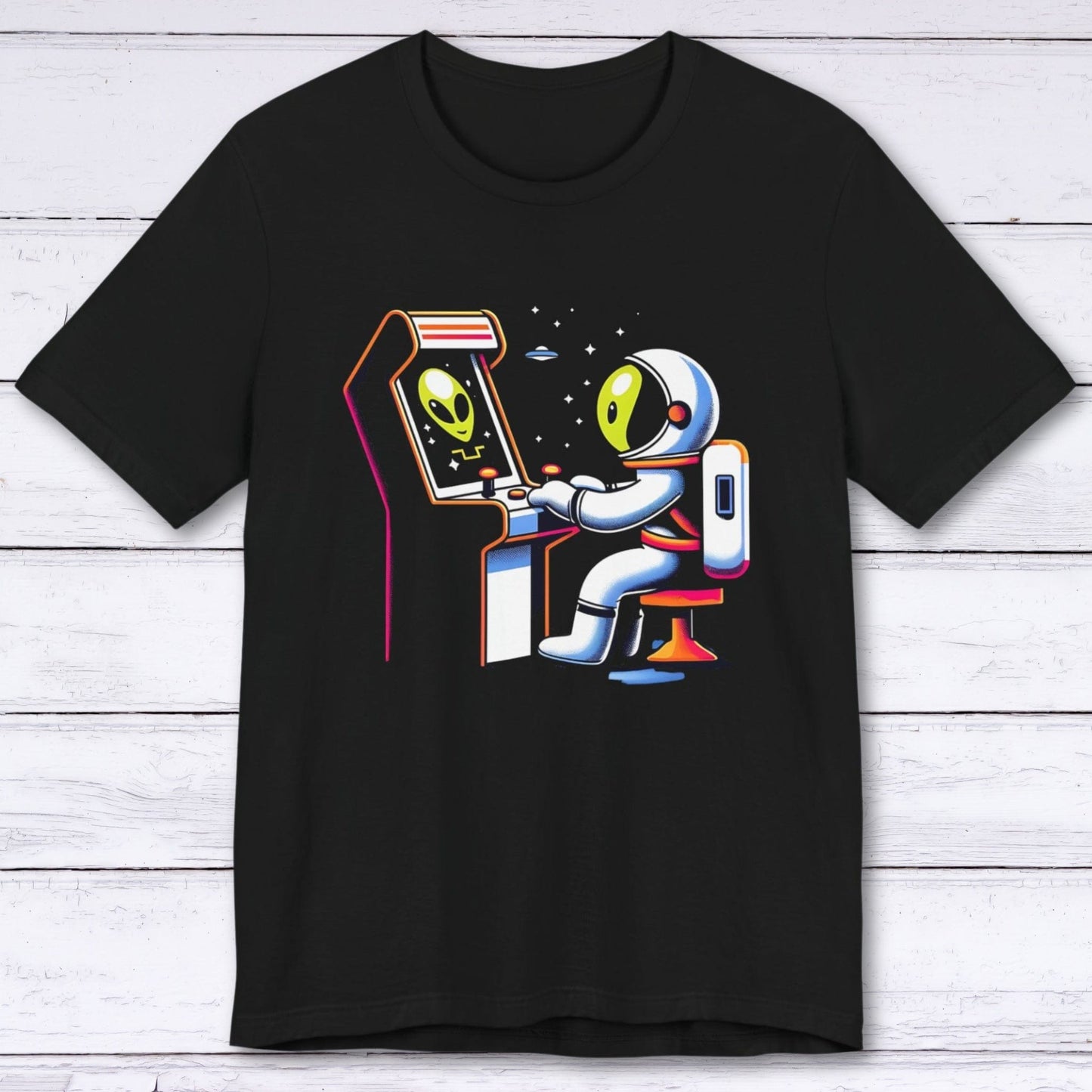 T-Shirt Black / S Where Are We Alien T-shirt