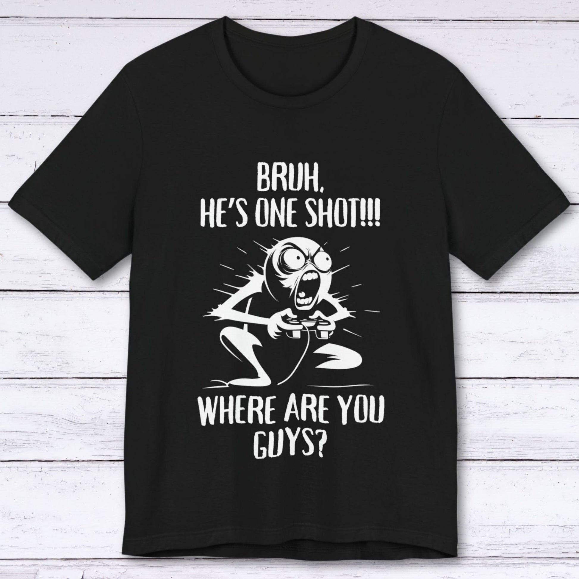 T-Shirt Black / S Where Are You Guys Gaming T-shirt