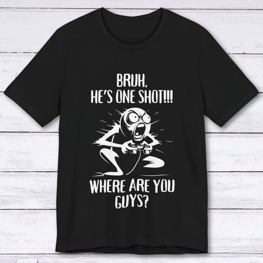 T-Shirt Black / S Where Are You Guys Gaming T-shirt