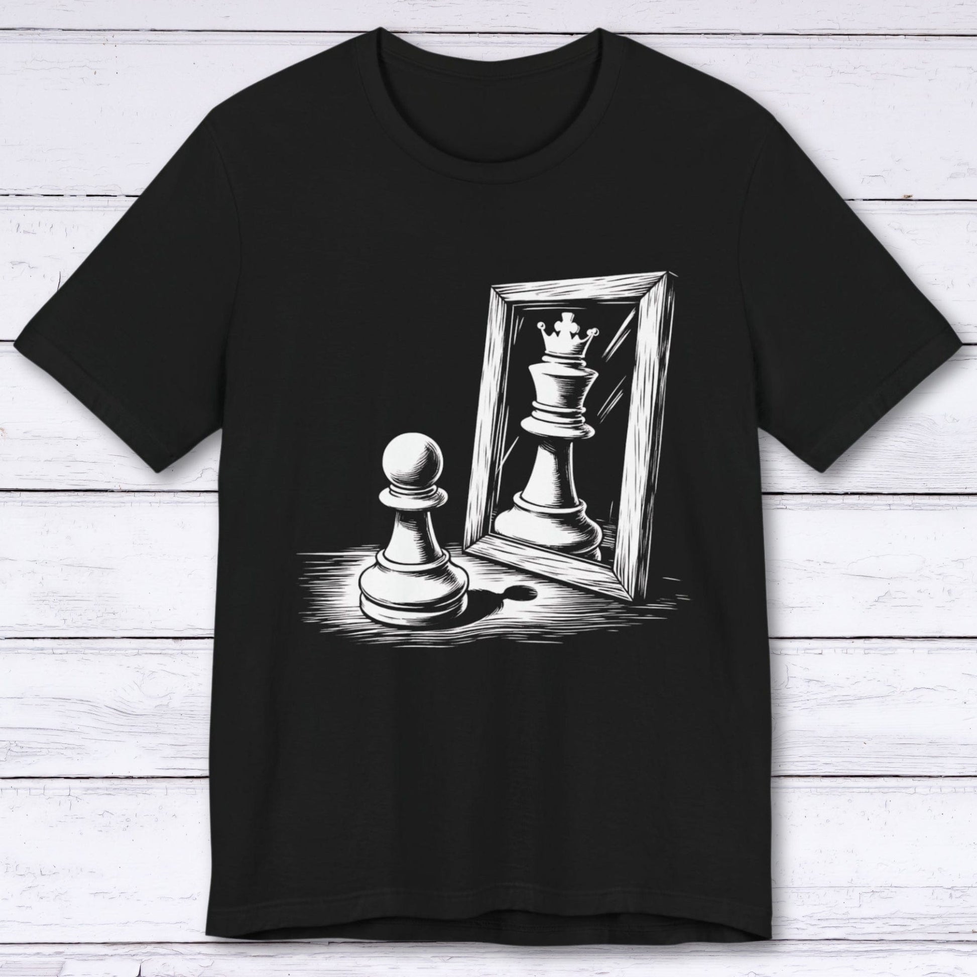 T-Shirt Black / S You're a Queen (Not a Pawn) T-shirt