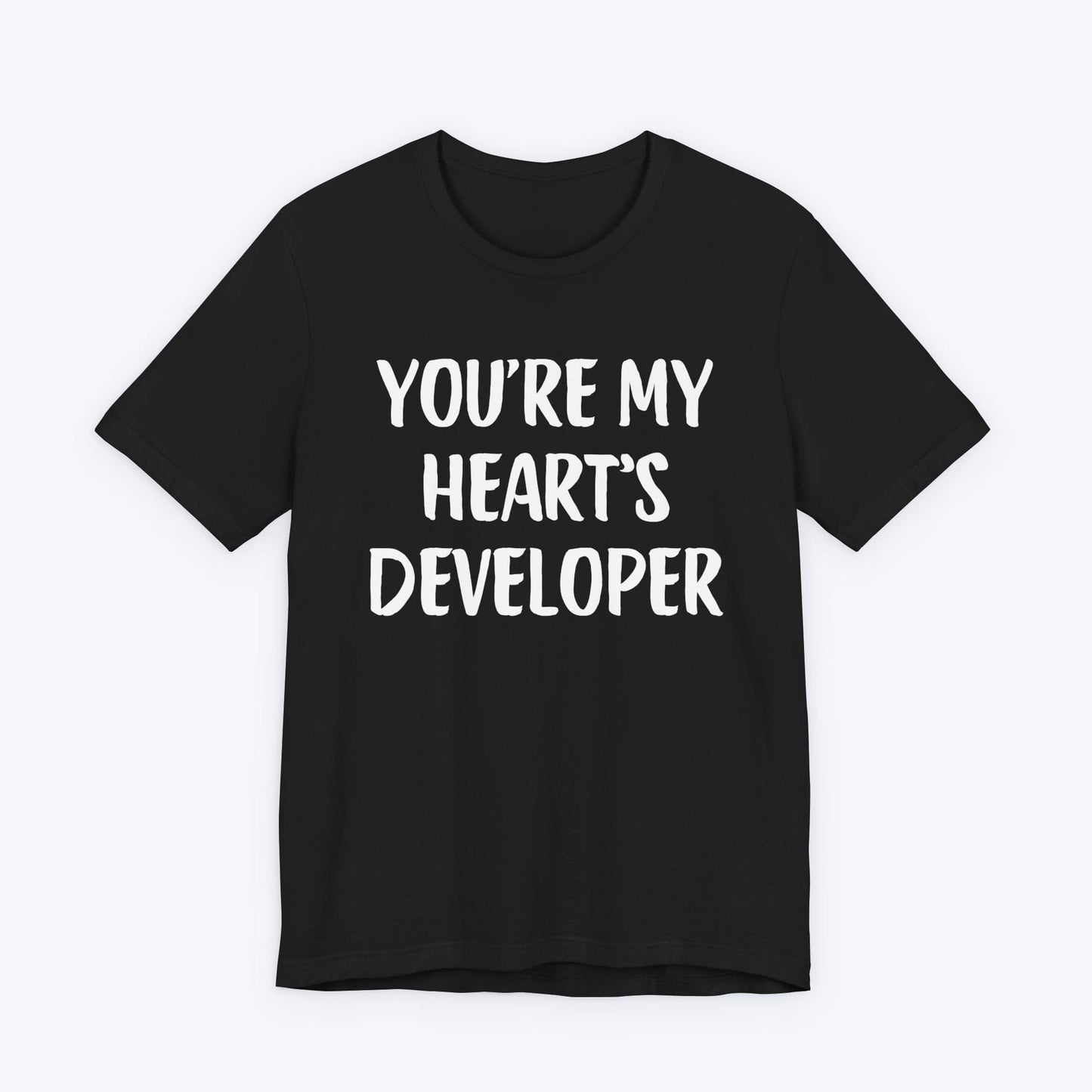 T-Shirt Black / S You're My Heart's Developer T-shirt