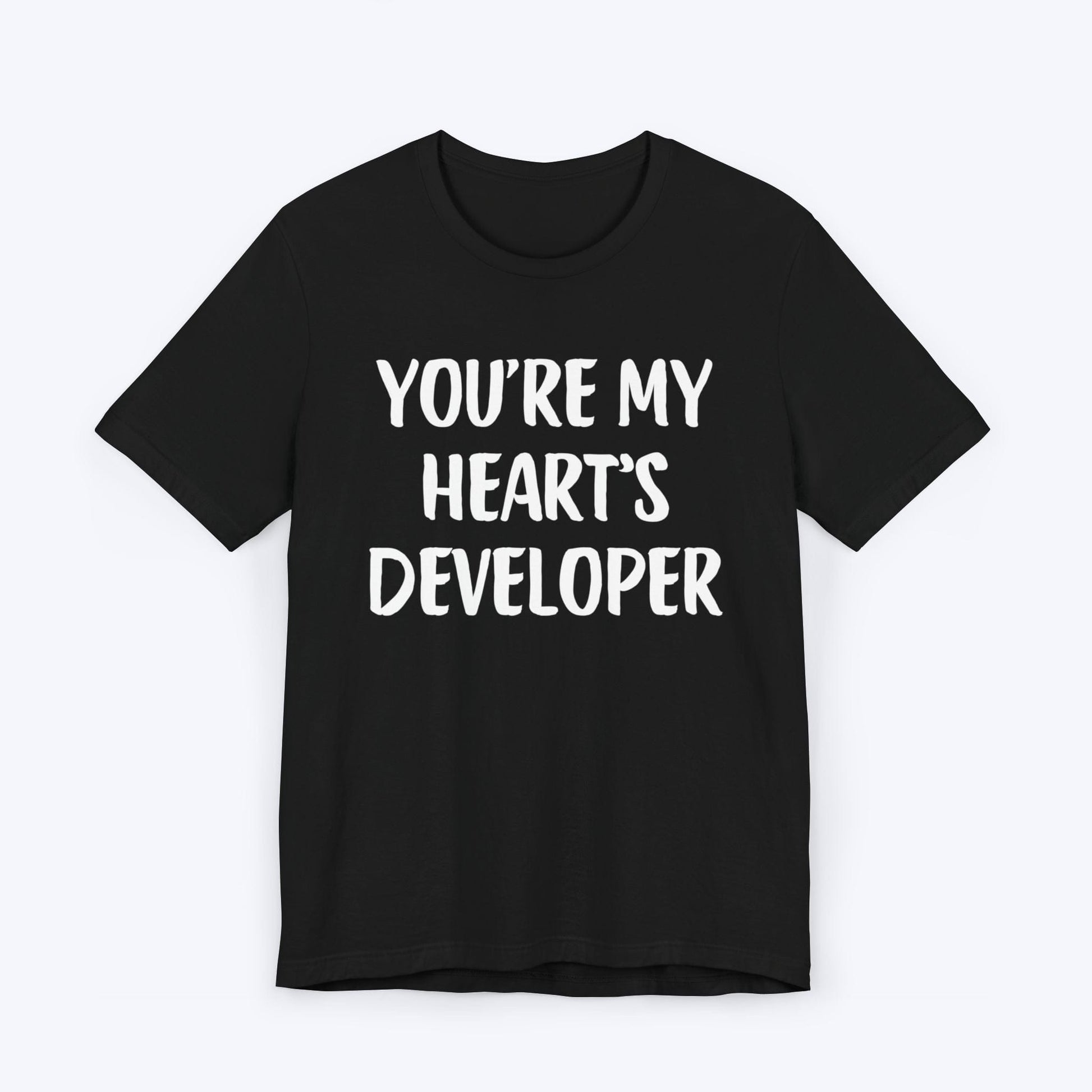 T-Shirt Black / S You're My Heart's Developer T-shirt