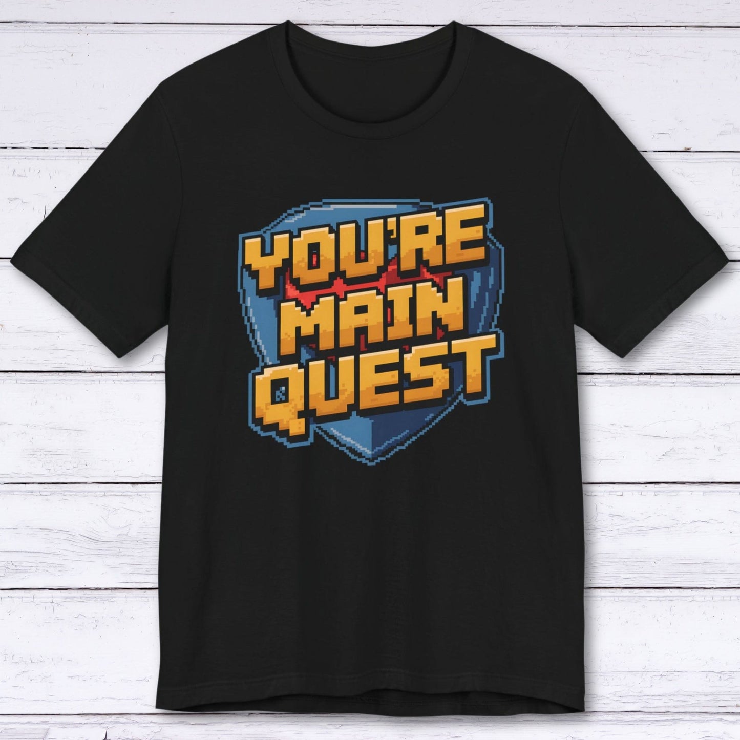 T-Shirt Black / S You're My Main Quest – Co-Op Edition T-shirt