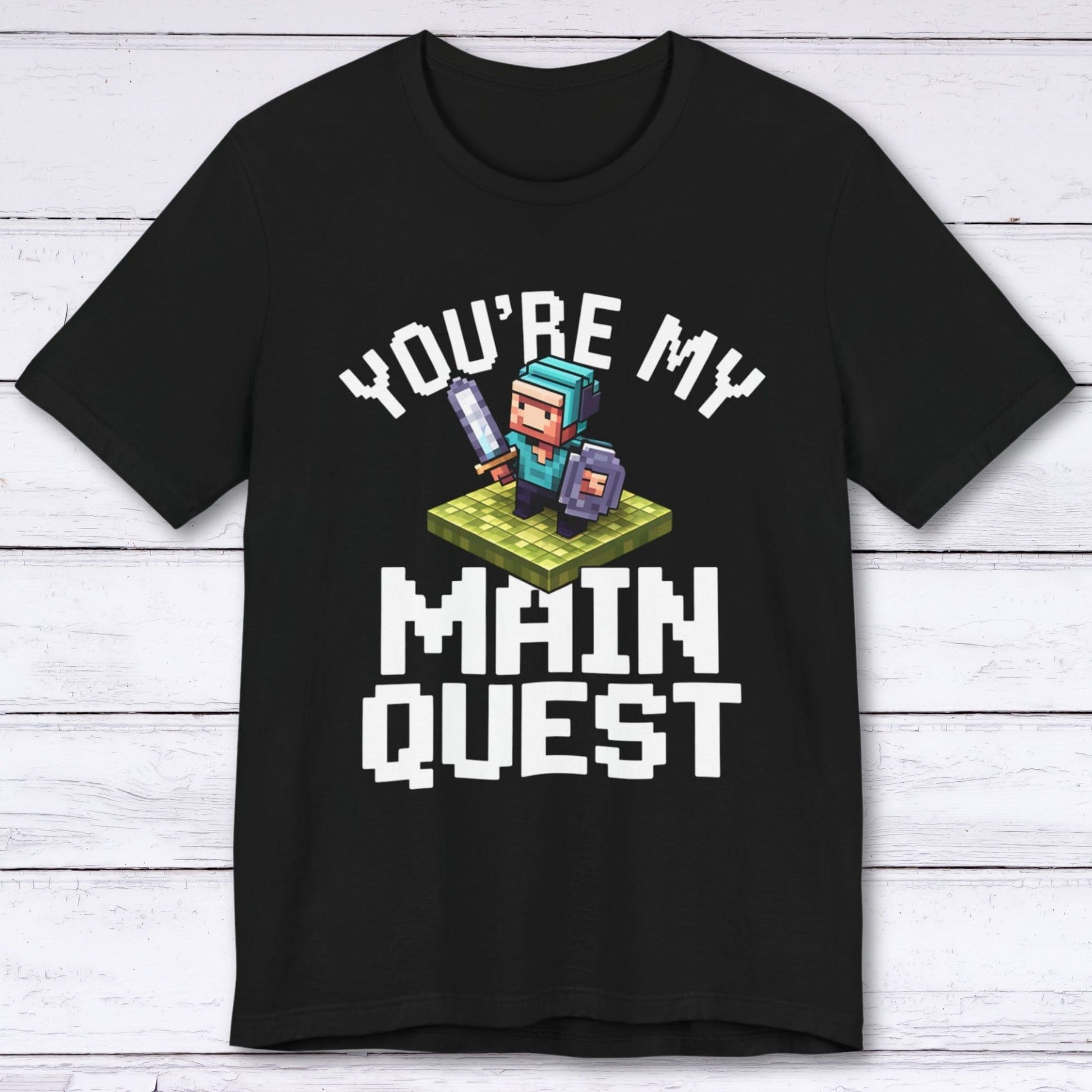 T-Shirt Black / S You're My Main Quest – Legendary Love T-shirt