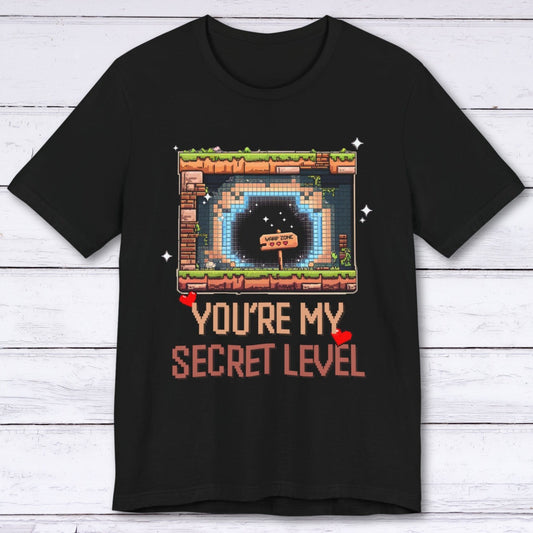 T-Shirt Black / S You're My Secret Level T-shirt