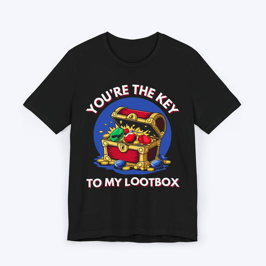 T-Shirt Black / S You're The Key To My Loot Box T-shirt