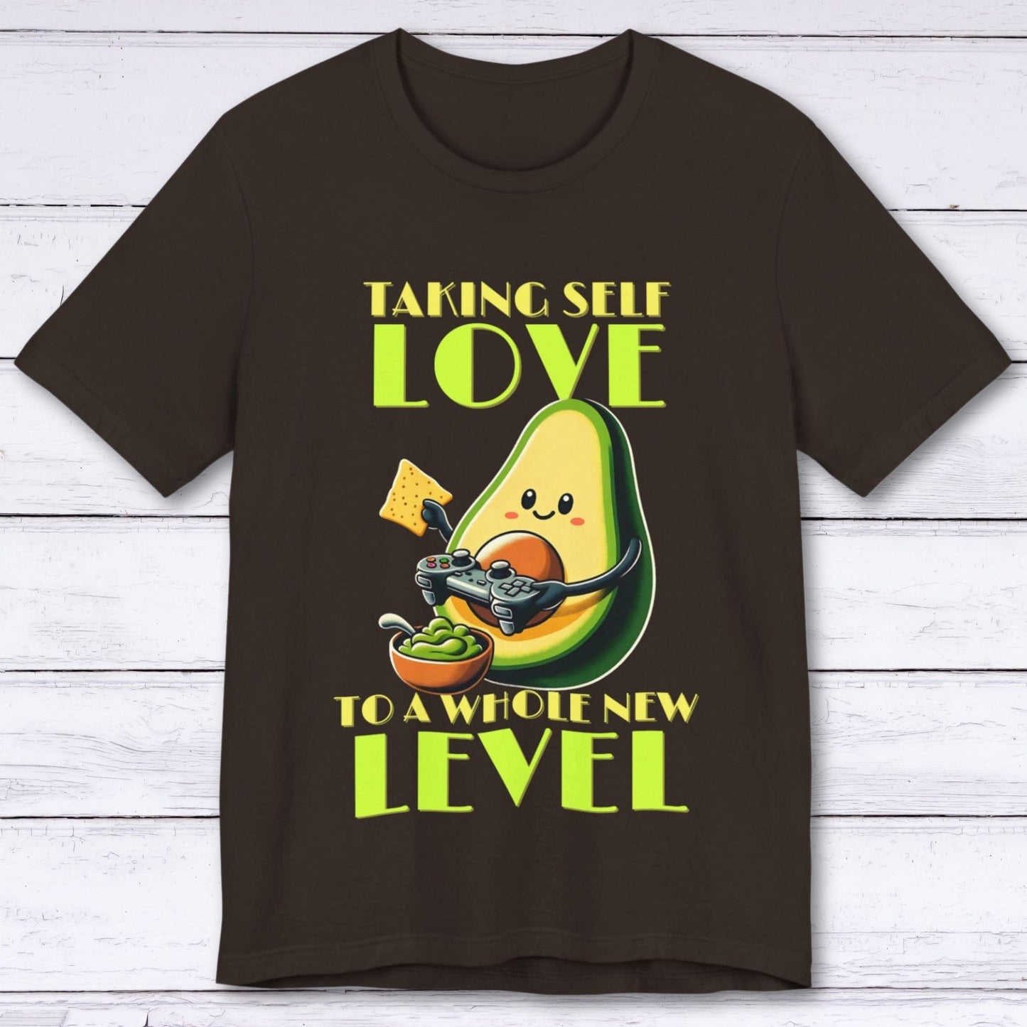 T-Shirt Brown / S Self Love Avocado T-shirt