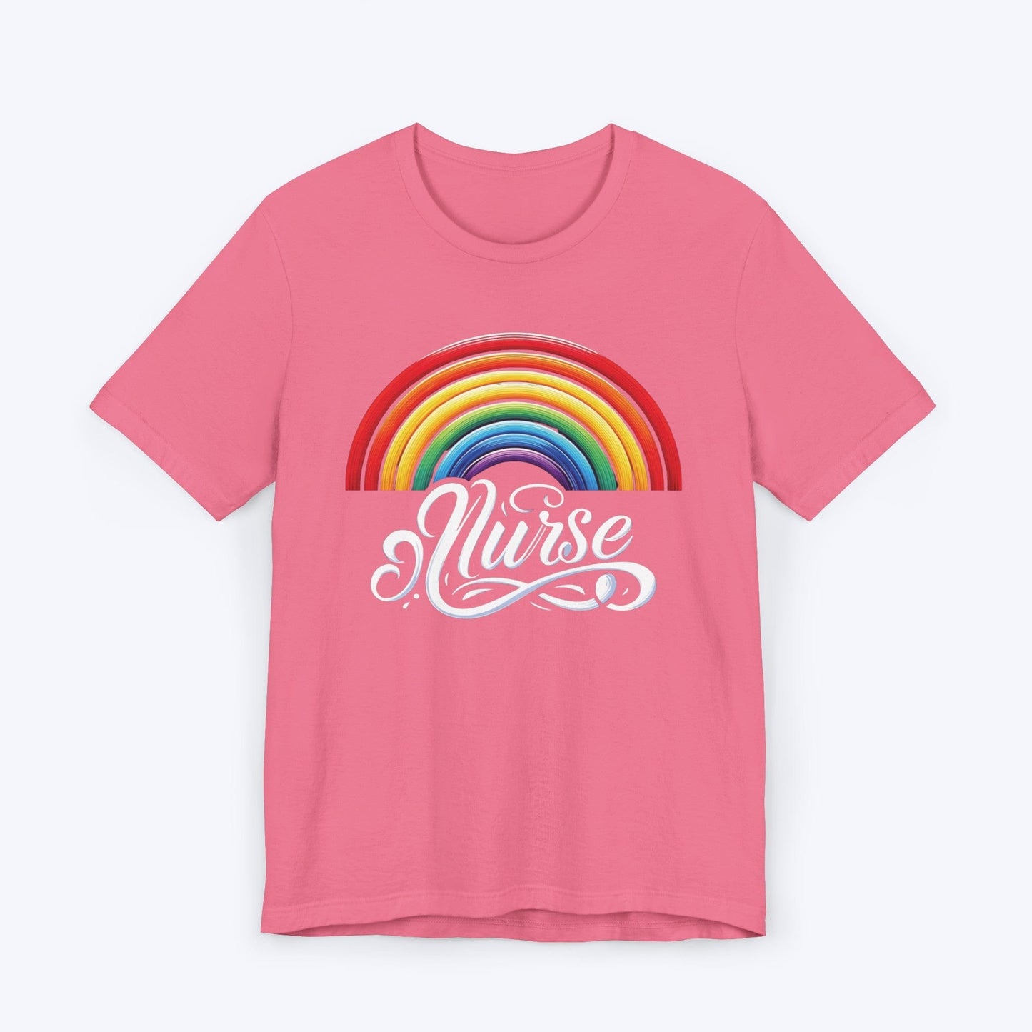 T-Shirt Charity Pink / S Spectrum of Compassion: Nurse Pride T-shirt