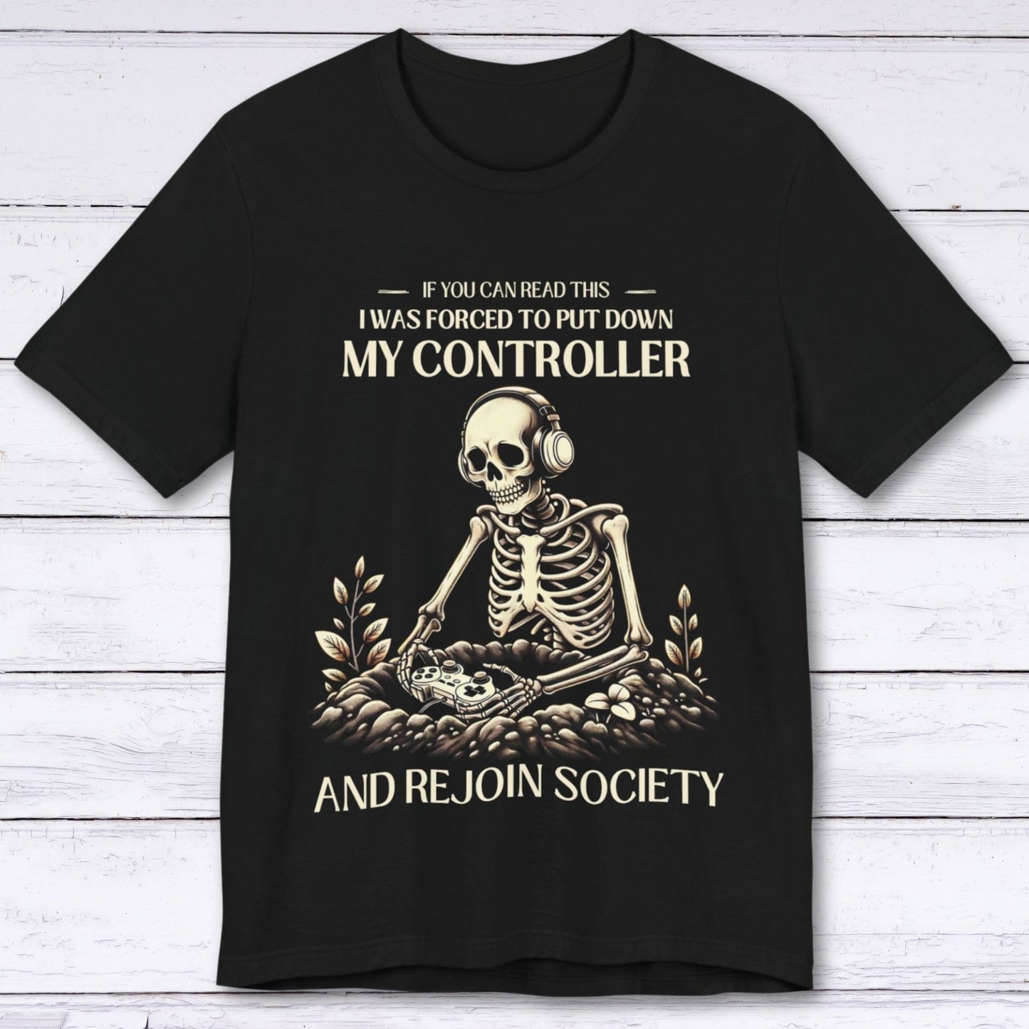 T-Shirt Controller Down, Reentering Society T-shirt