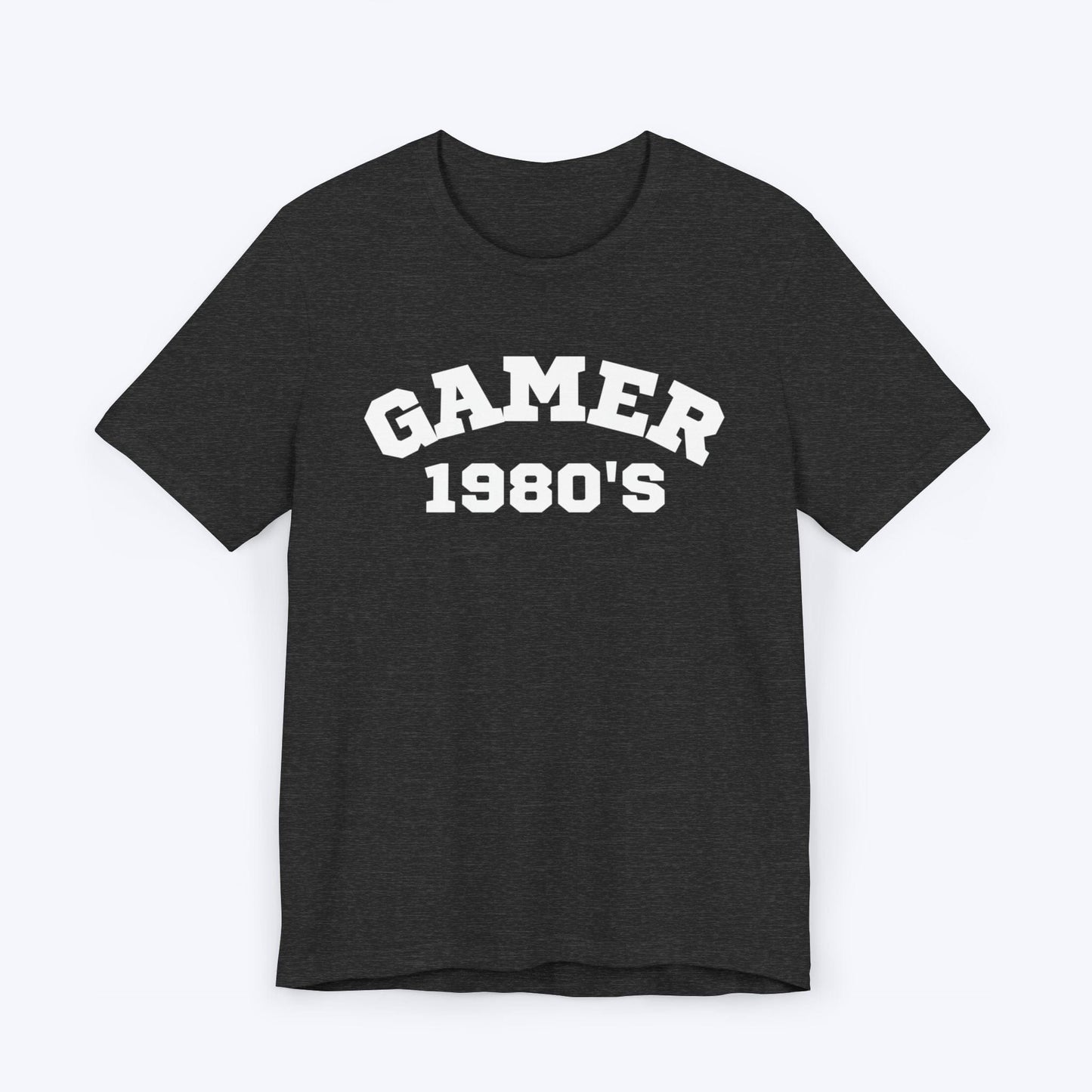 T-Shirt Dark Grey Heather / S 1980's Gamer T-shirt