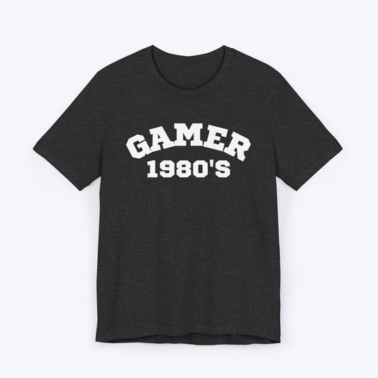 T-Shirt Dark Grey Heather / S 1980's Gamer T-shirt