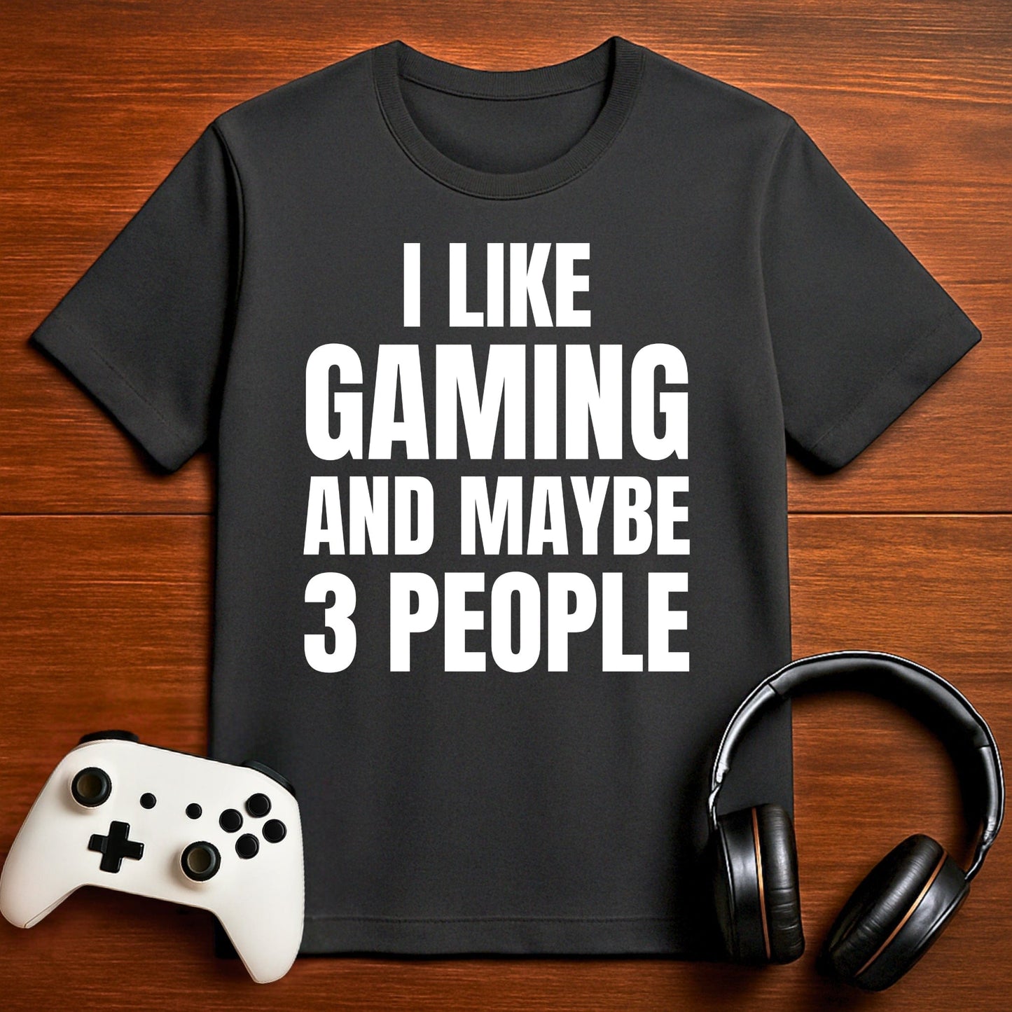 T-Shirt Dark Grey Heather / S 3 People Limit T-shirt