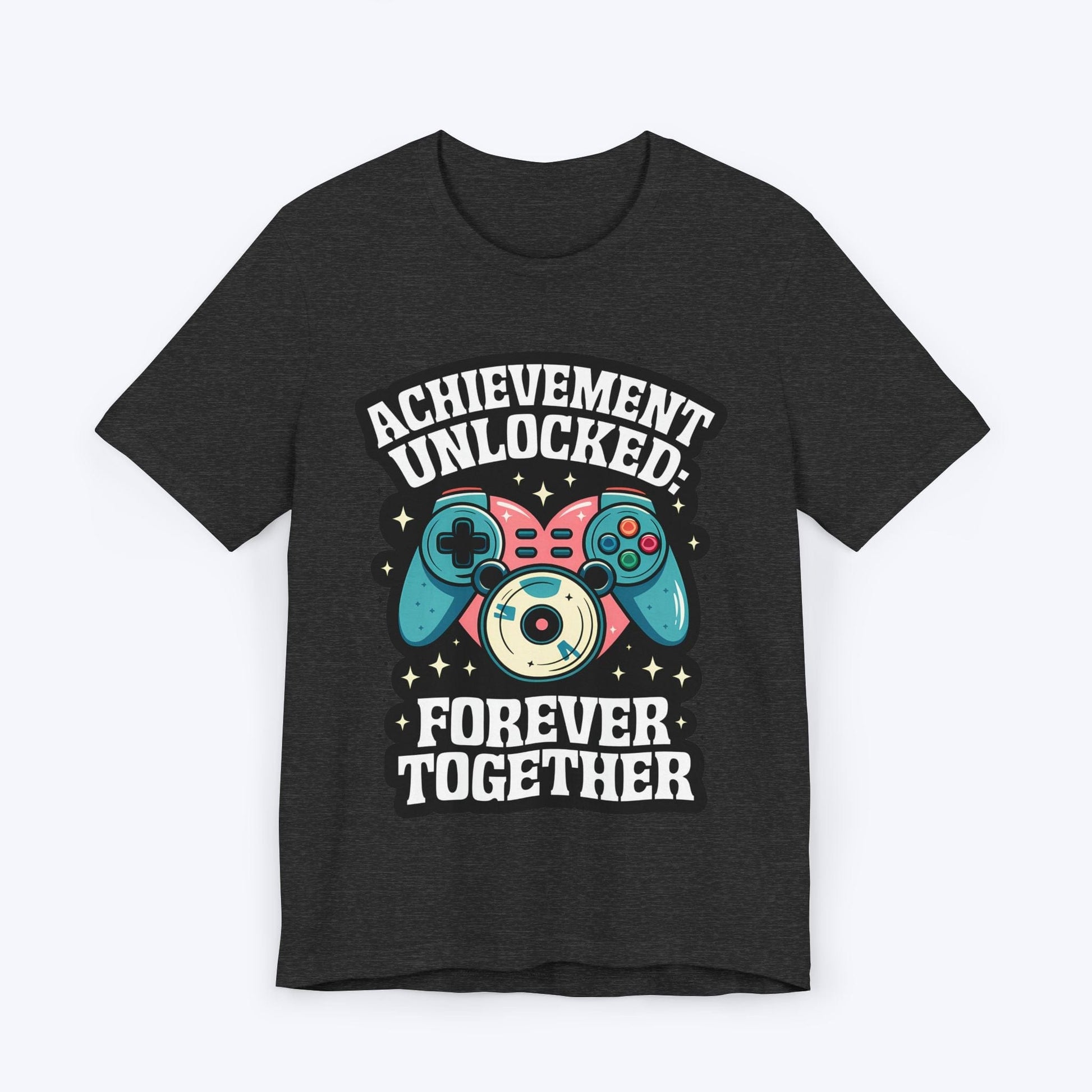 T-Shirt Dark Grey Heather / S Achievement Unlocked: Respawned in Love T-shirt