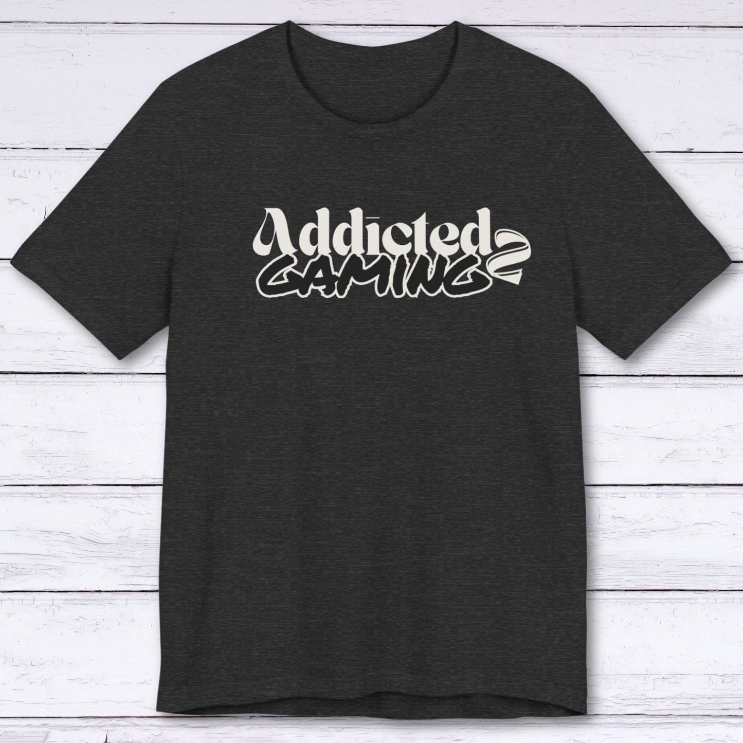 T-Shirt Dark Grey Heather / S Addicted 2 Gaming T-shirt