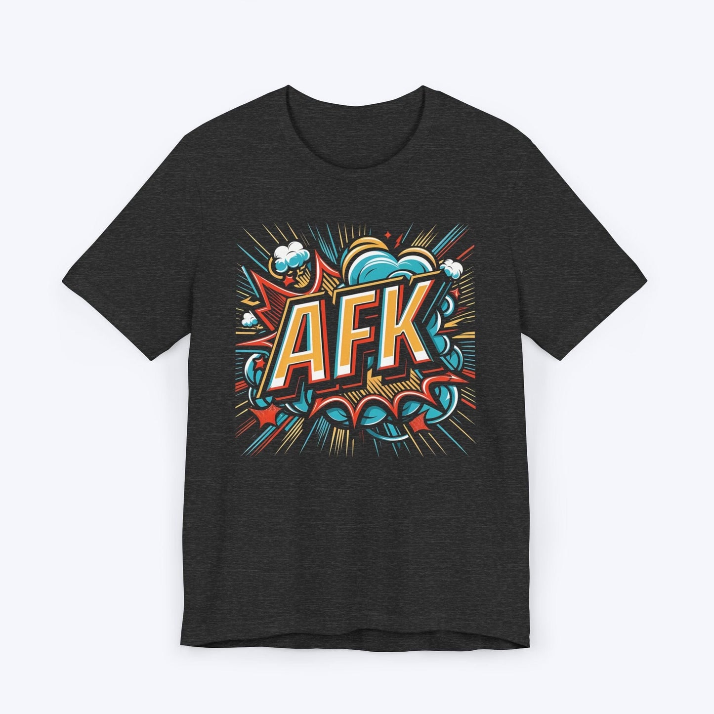 T-Shirt Dark Grey Heather / S AFK Big Bang T-shirt