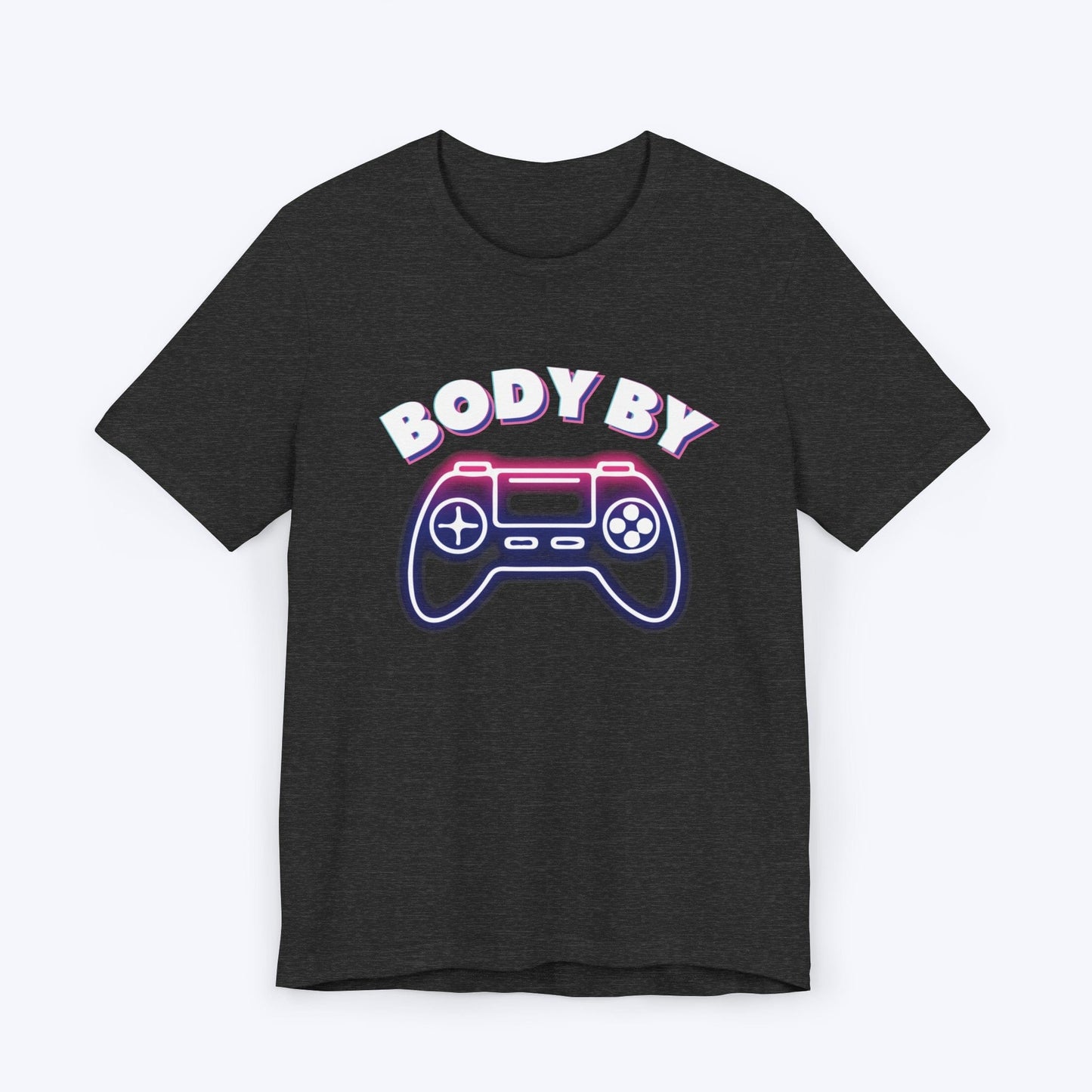 T-Shirt Dark Grey Heather / S Body By Video Games T-shirt