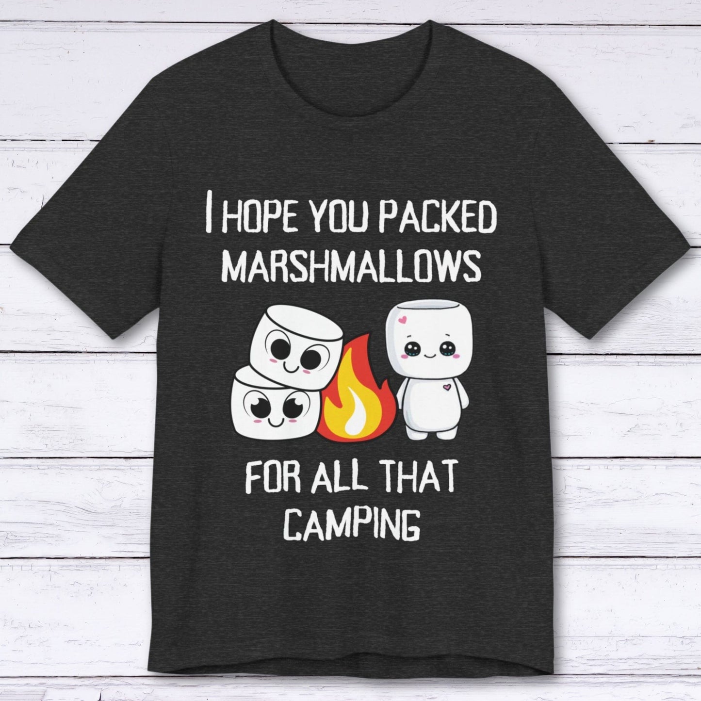 T-Shirt Dark Grey Heather / S Campfire Gamer Alert T-shirt