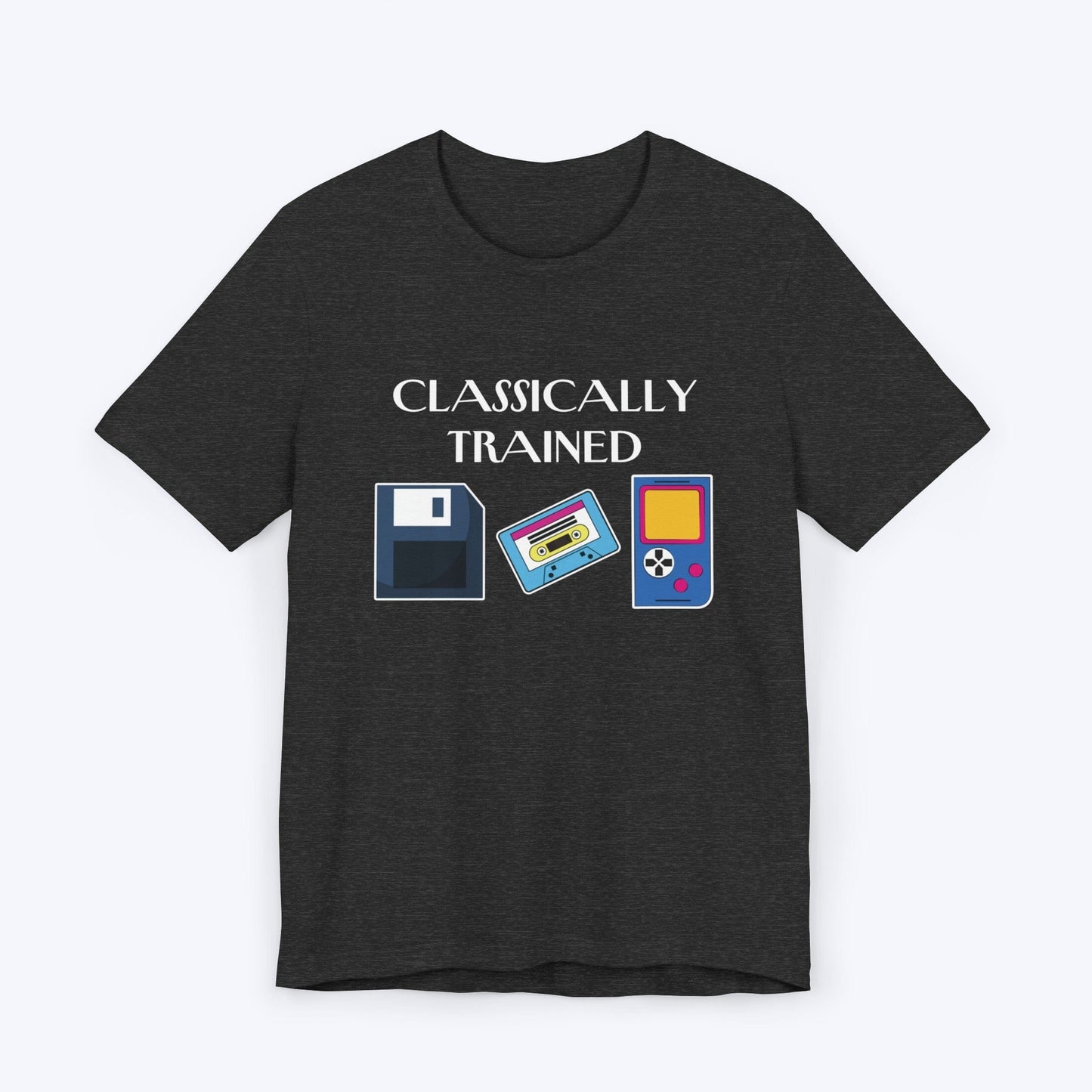T-Shirt Dark Grey Heather / S Classically Trained Retro T-shirt