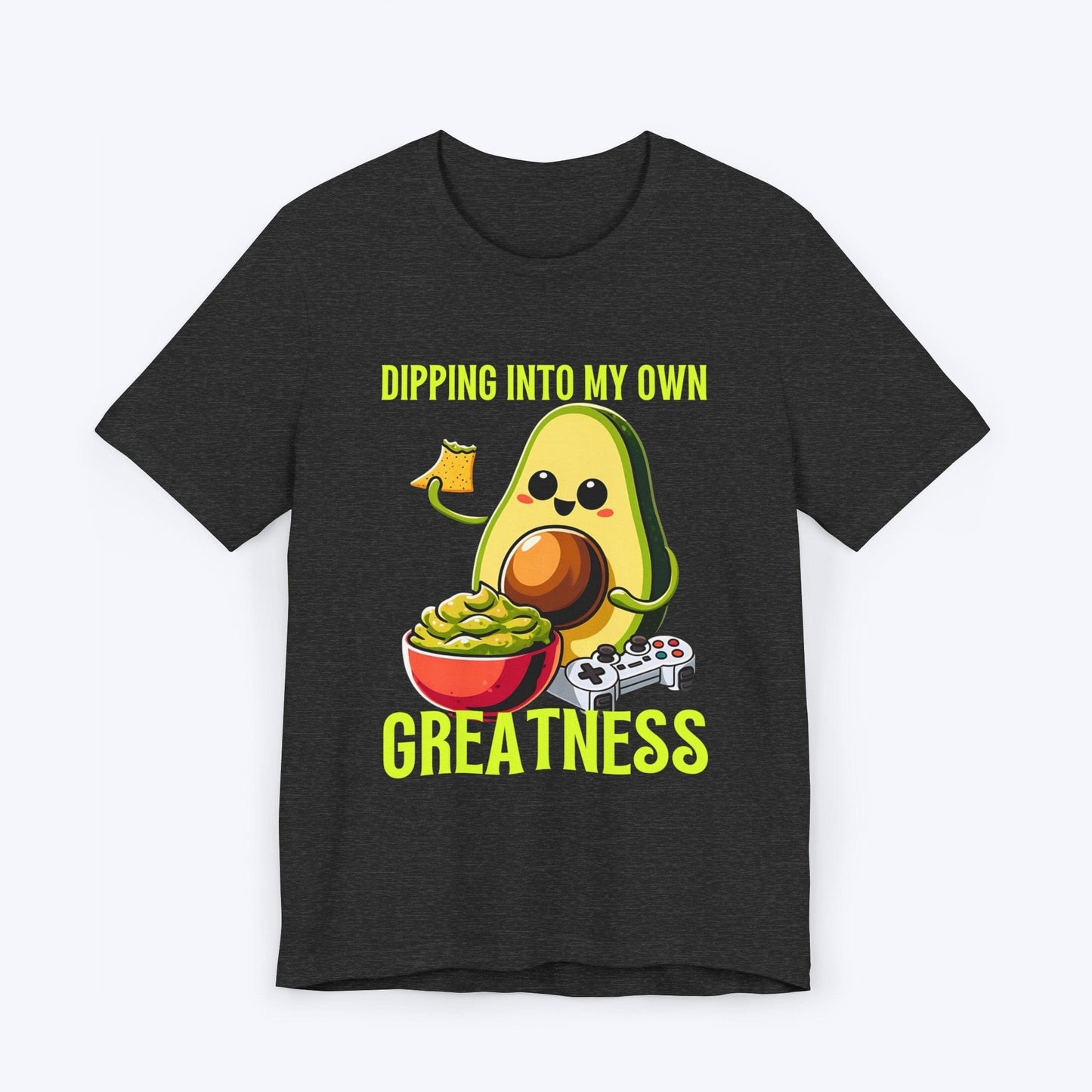 T-Shirt Dark Grey Heather / S Dipping Into My Own Greatness Avocado T-shirt